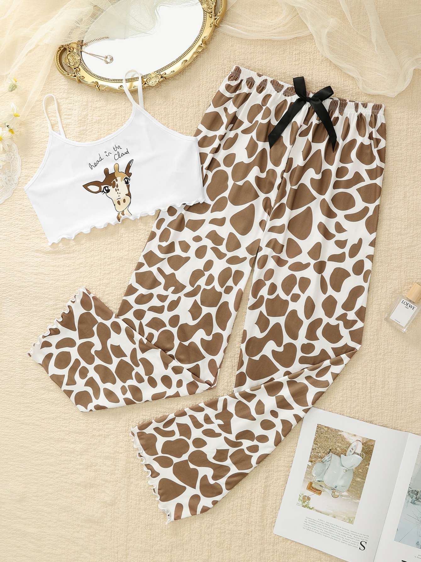 Womens best sale giraffe pyjamas