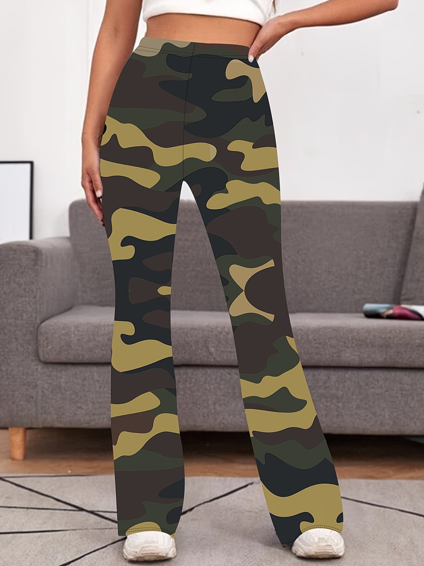 New Cool Flash Reflective Pants Autumn Winter Women Casual Gray Solid  Streetwear Trousers Reflected Cargo Pants
