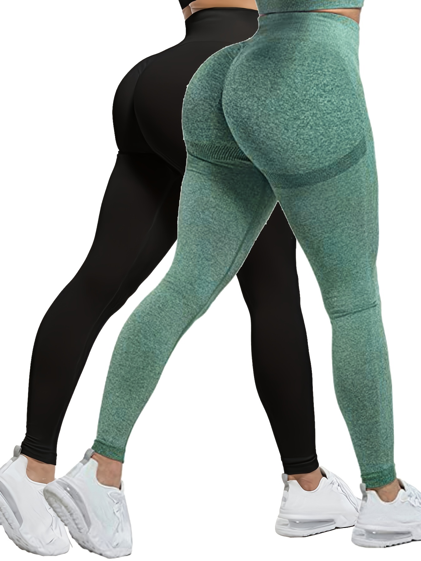 Butt Lifting Yoga Capri Leggings Pocket High Elastic Sports - Temu