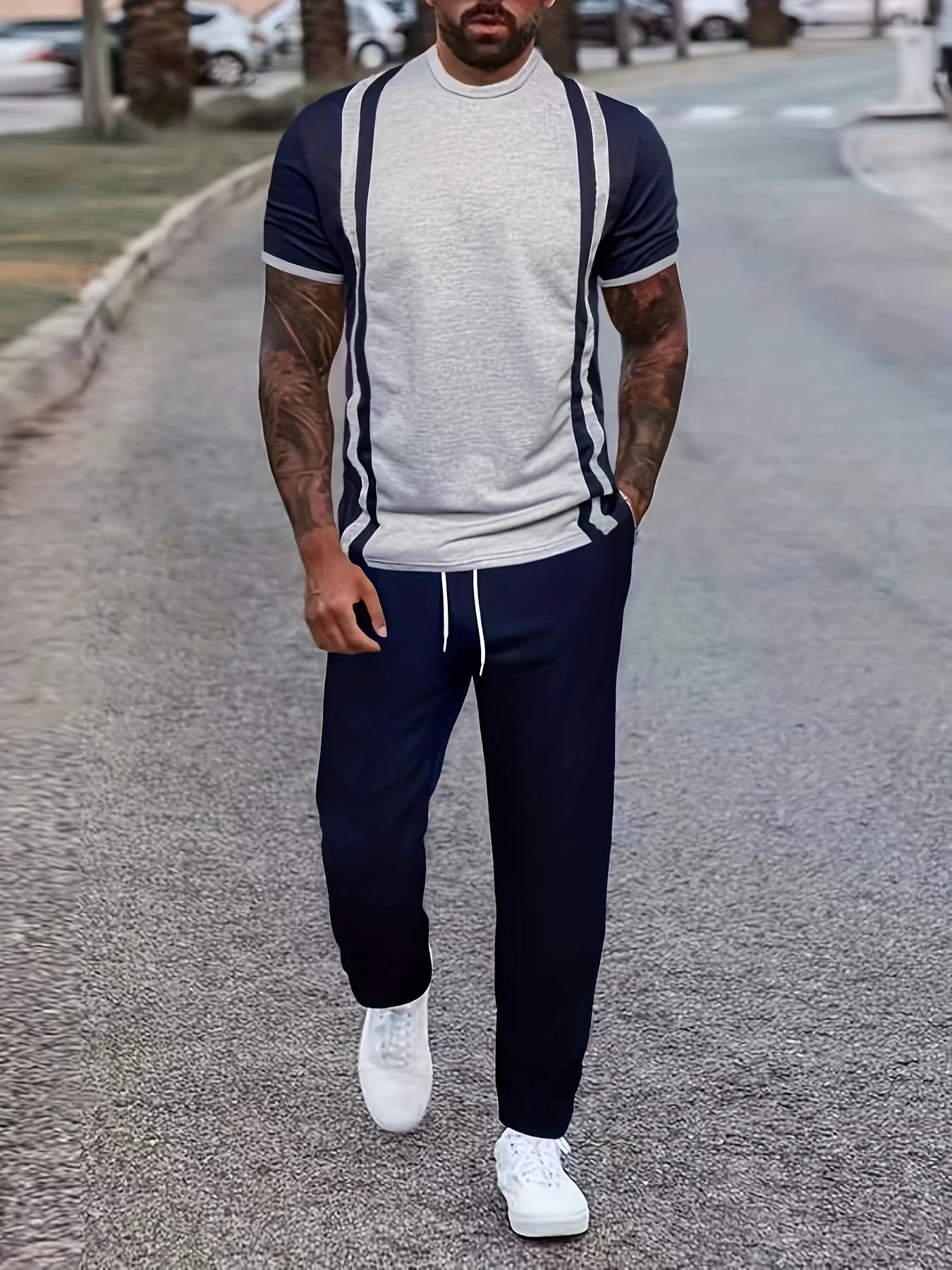 Big and tall discount mens jogging suits