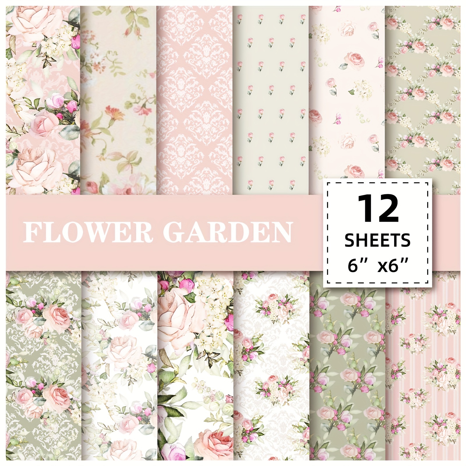 Flower Wrapping Paper Snow White Ouya Paper Flower Shop - Temu