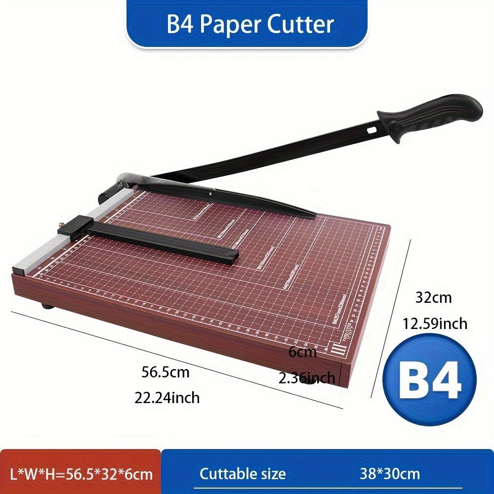 1pcs A4 Paper Cutter Portable Manual Trimmer Scrapbook Craft Cutter DIY  Idol Photo Cutter Change Size Office Stationery