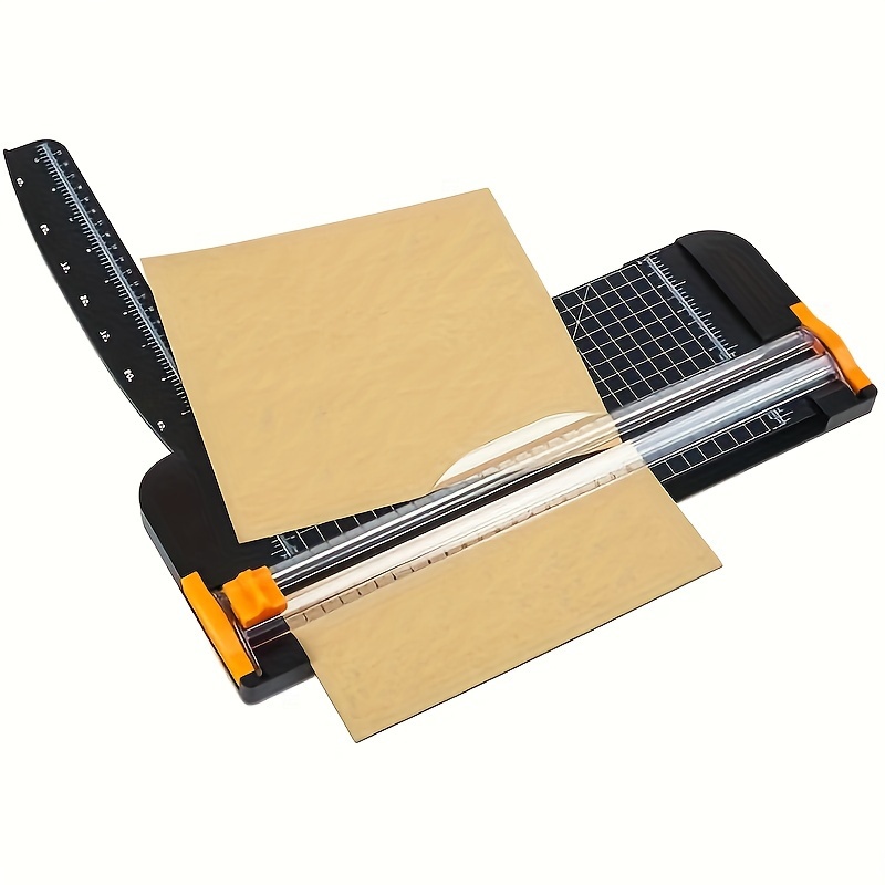 14 inch cortadora de papel giratoria (Manual cortadora de papel de  precisión Sharp papel fotográfico cortador cortadora de papel giratoria (