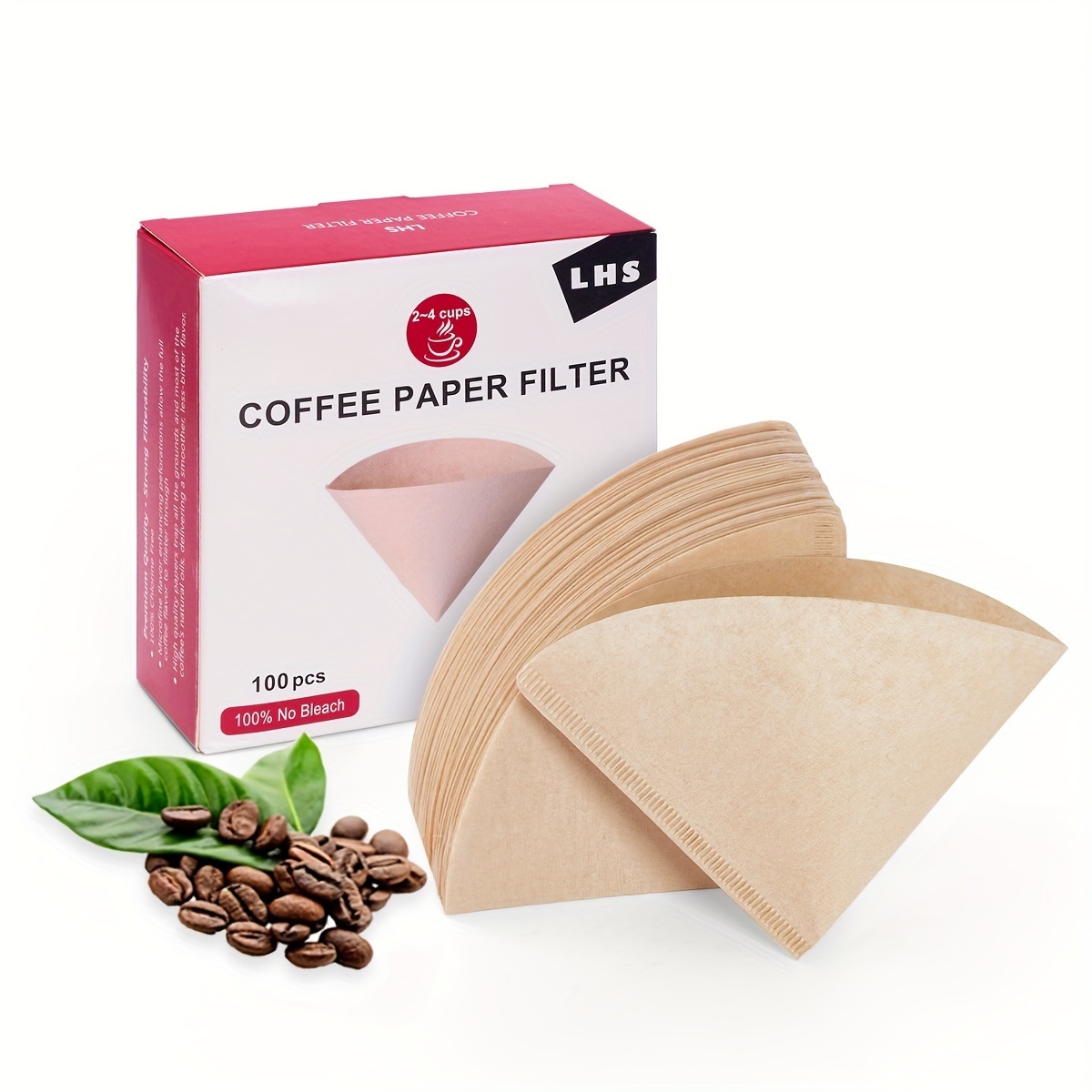 Round Coffee Filter Paper Disposable Coffee Filters Coffee - Temu