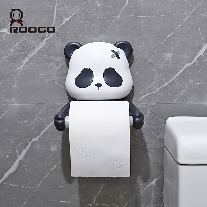 1pc Creativo Simpatico Panda Adesivo Toilette Carta - Temu Italy