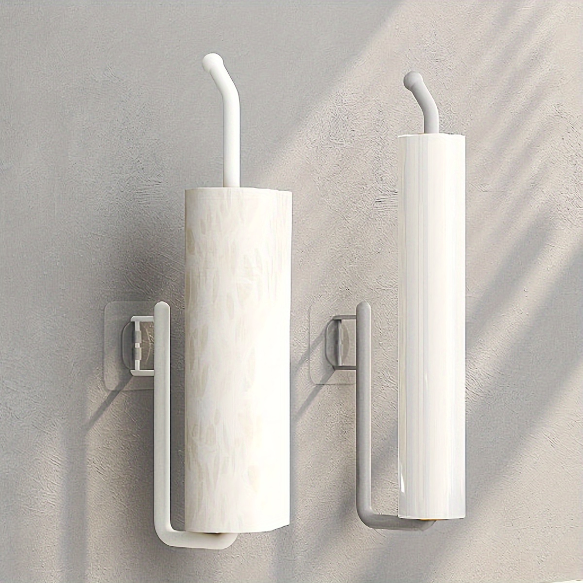 Clearance Wall-Mounted Roll Napkin Holders Iron Hemp Rope Bathroom Paper  Towel Rack Toilet Hanging Towel Dispenser Household Bathroom Accessories