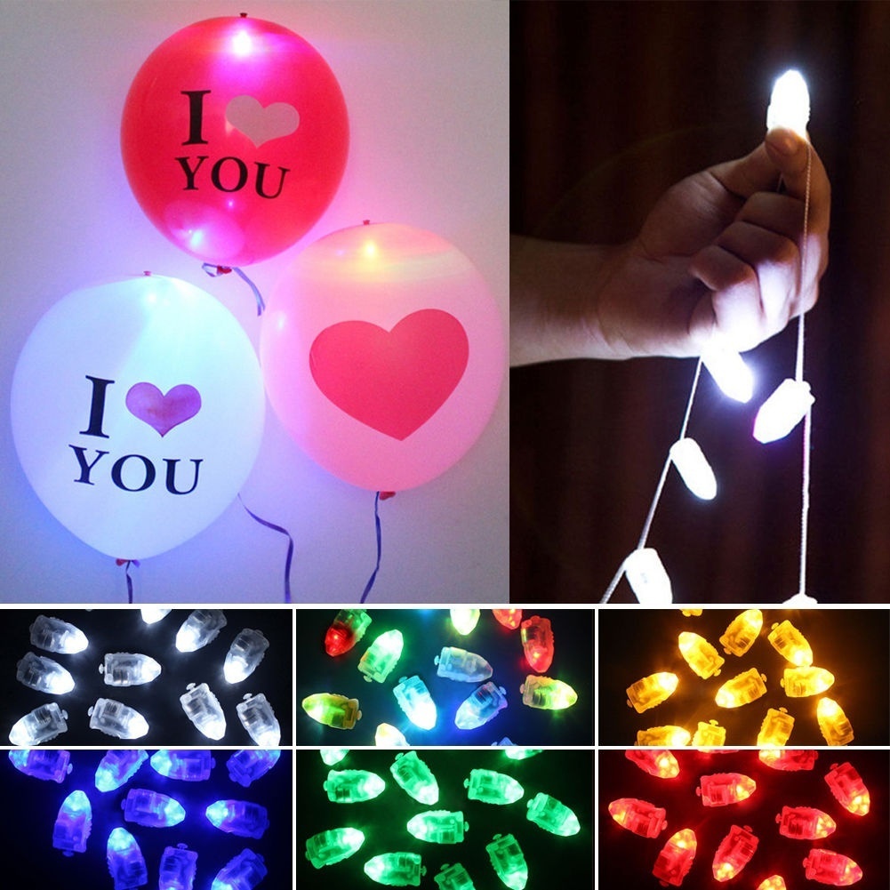 Light Up Bubble Bobo Balloons Set Sticks + Light Clear - Temu Japan