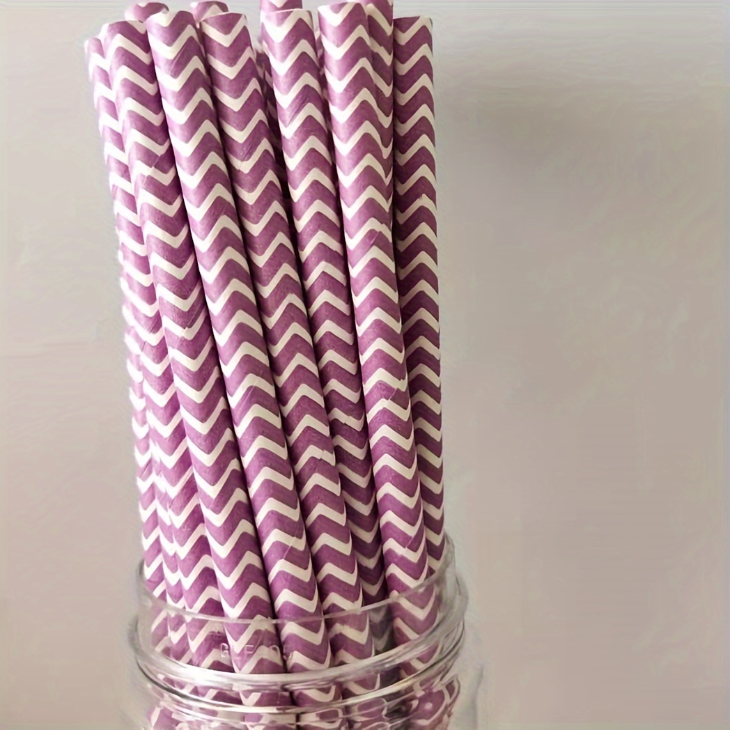 Pink Purple Bubble Tea Glass Straw 21 cm / 8,3″ long and 1,6 cm / 0,63″  diameter.
