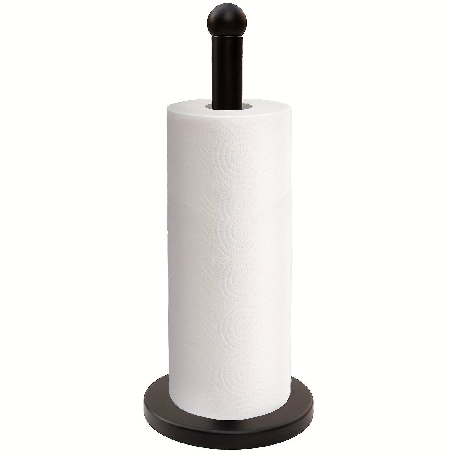 Upgrade Your Kitchen & Bathroom With This Heavy Duty Metal Paper Towel  Holder - No Drilling Required! - Temu