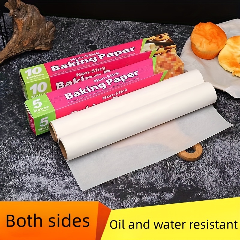 Parchment Paper Roll For Baking 12 Inch X 164 Ft Roll,Greaseproof,Non-Stick,Easy  To Cut,For Cooking,Roasting - AliExpress