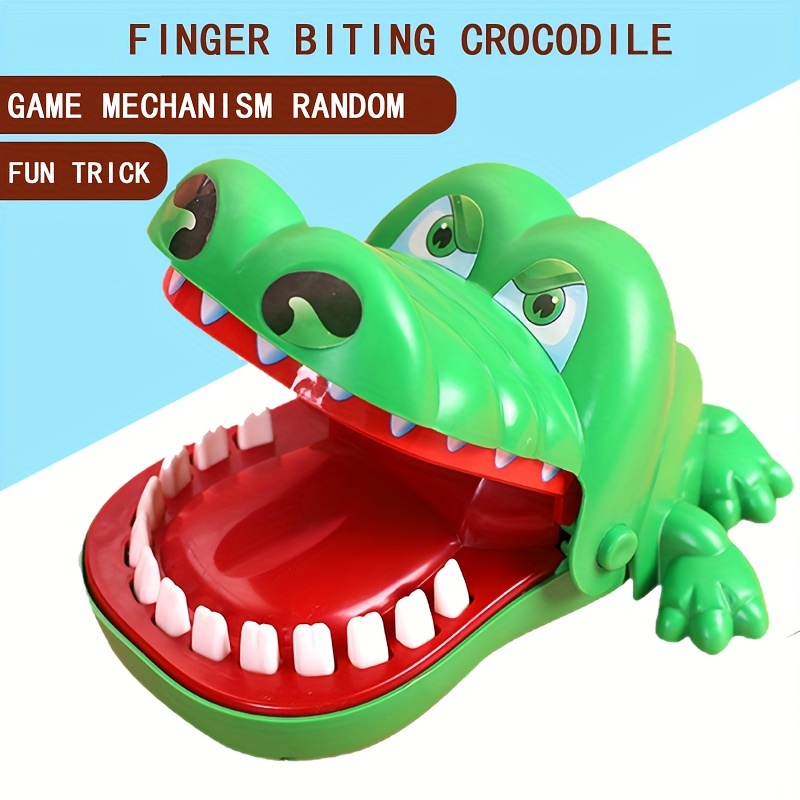 Jogo Divertido Multijogadores para Crianças Crocodilo Dentista