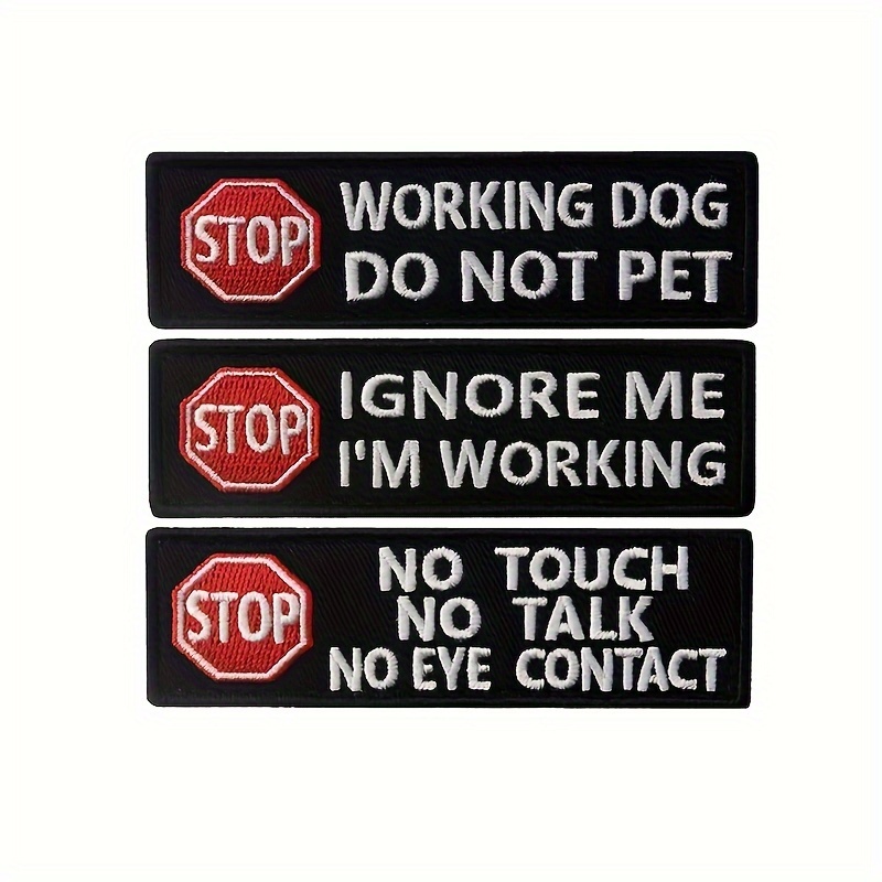 STOP! DO NOT PET PATCH