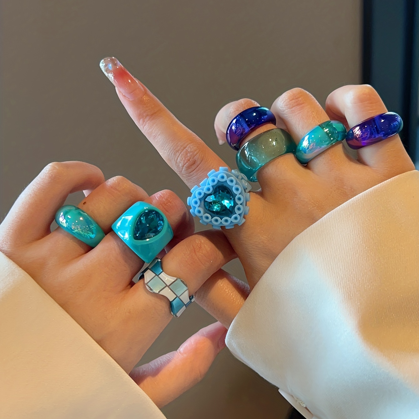 Cool hot sale chunky rings