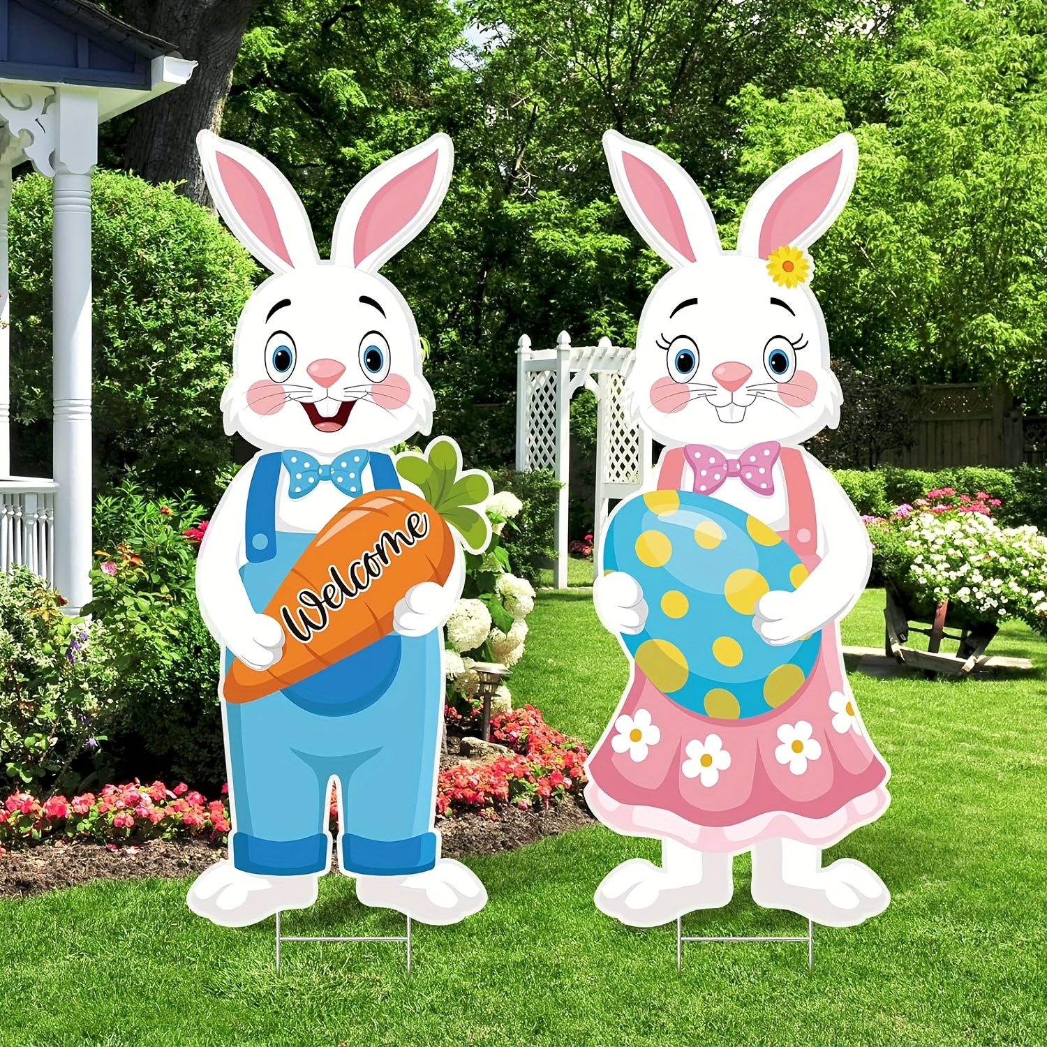 Outdoor Easter Decorations!