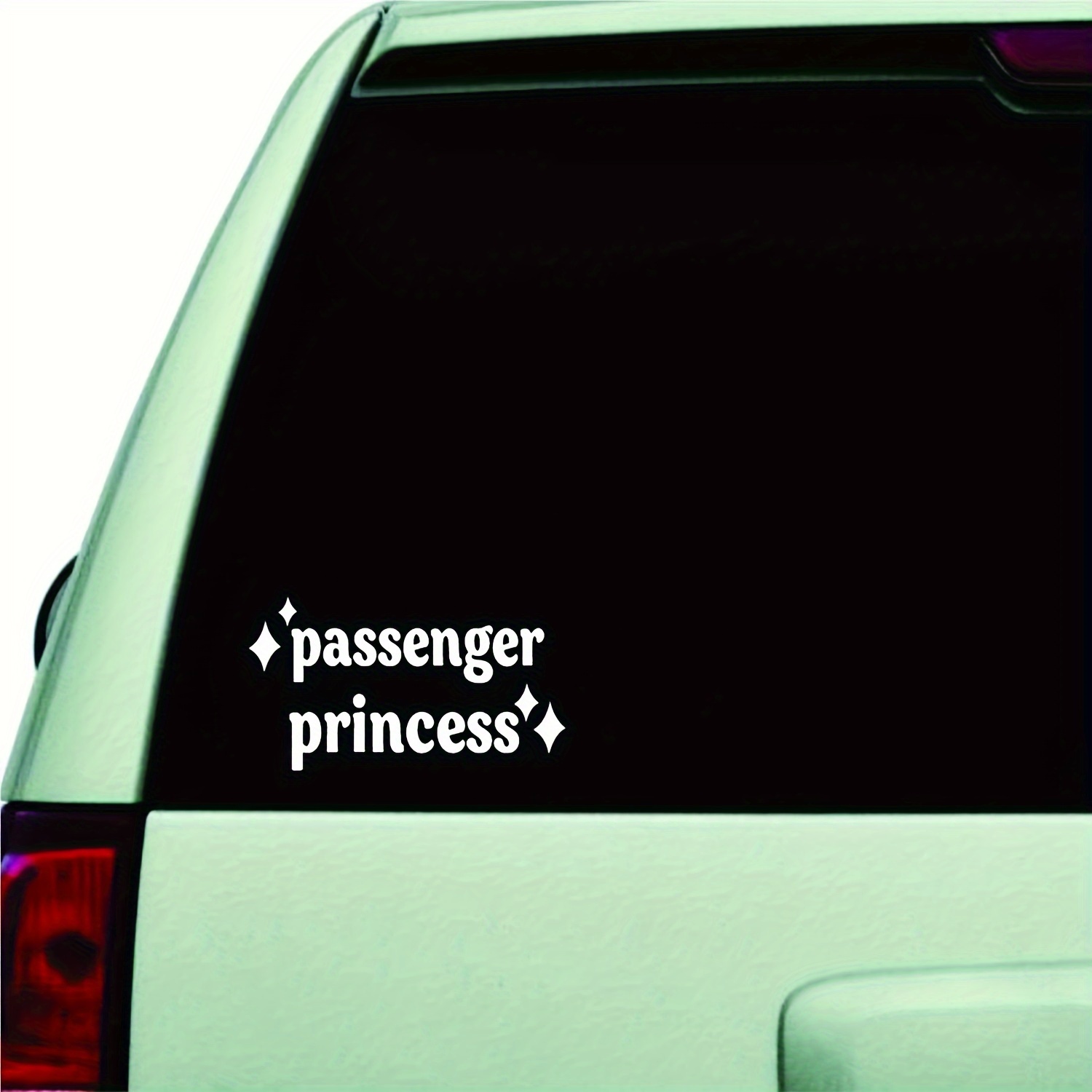 Cute Name Car Sticker, Bumper Sticker, Passenger Princess, Princess Crown,  Sticker, Gift for Girlfriend 
