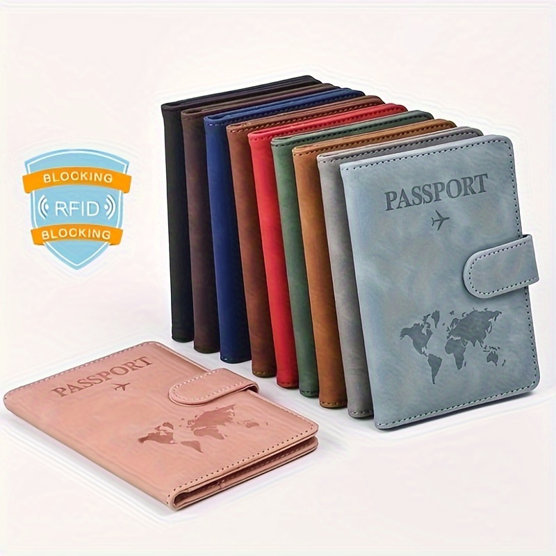 Passport Holder Rfid Anti furto Porta Passaporto Porta - Temu Italy