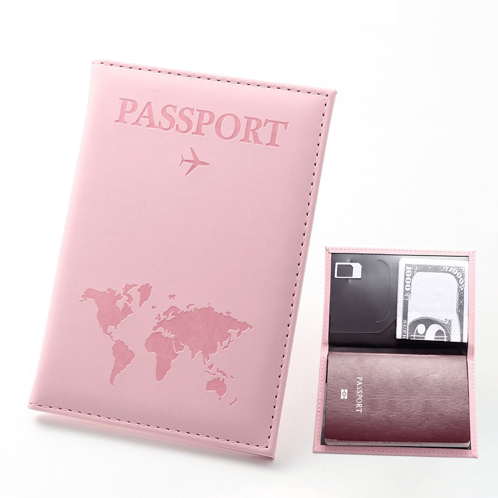 Protège-passeport Protège-passeport étanche Protection Fiable pour les  Achats en Voyage d'affaires (Gris) : : Mode