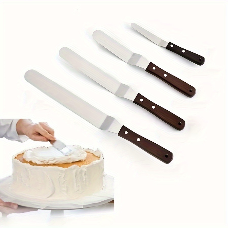 Pie Server Serrated Spatula and Cake Cutter,Stainless Steel Pie Server  Angled Icing Spatula, Offset Spatula, Cake Spatula