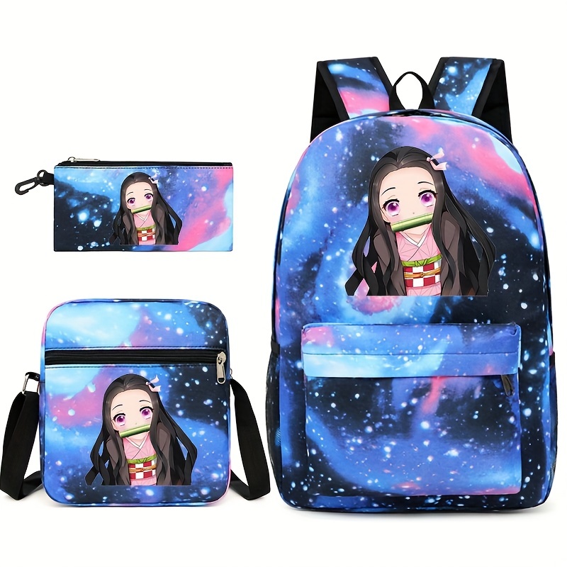 Aphmau anime backpack travel USB school bag male student school bag back  bags