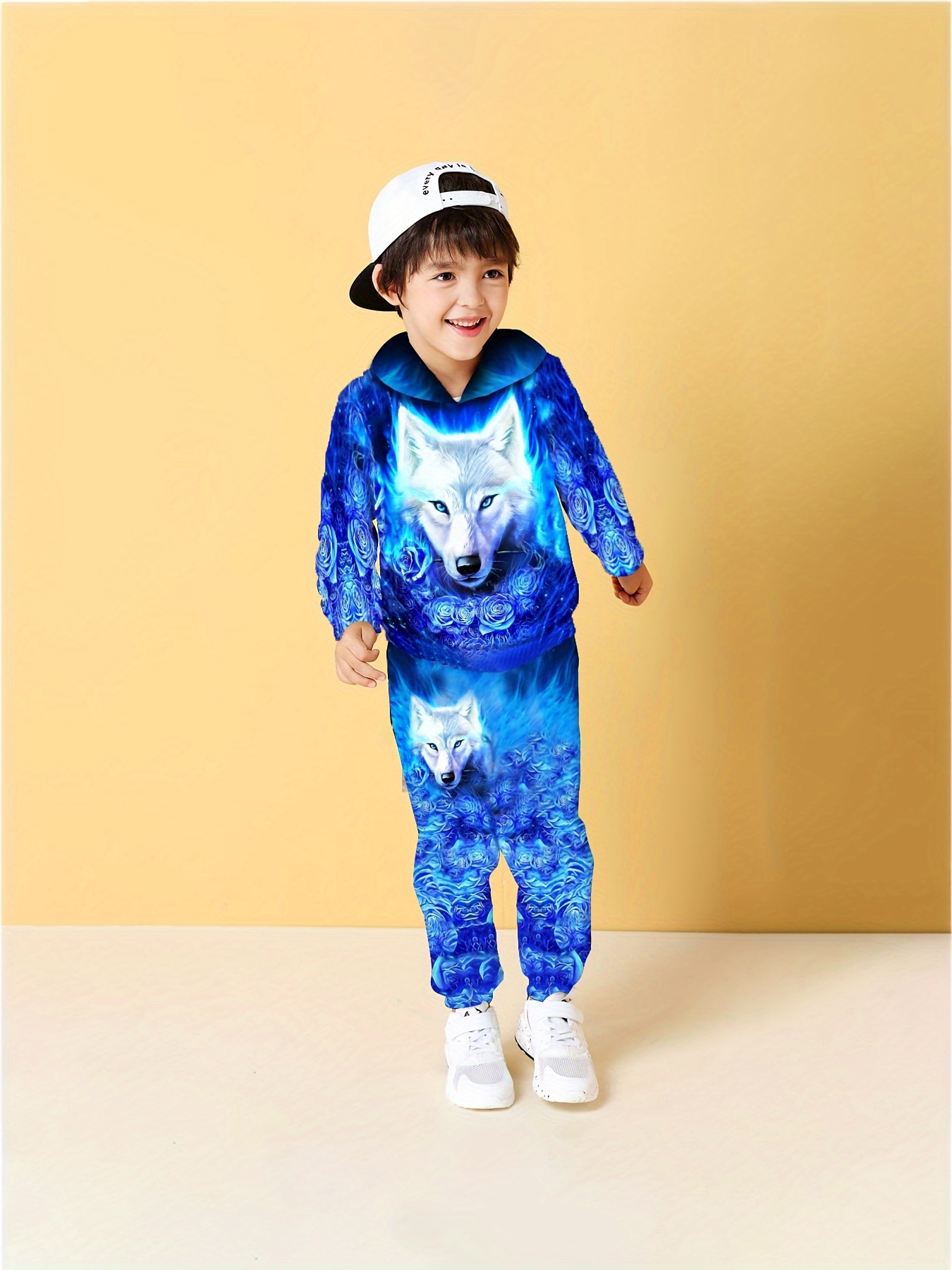 Pijama Polar para Niño con Motivo de Llama. Tienda online moda.