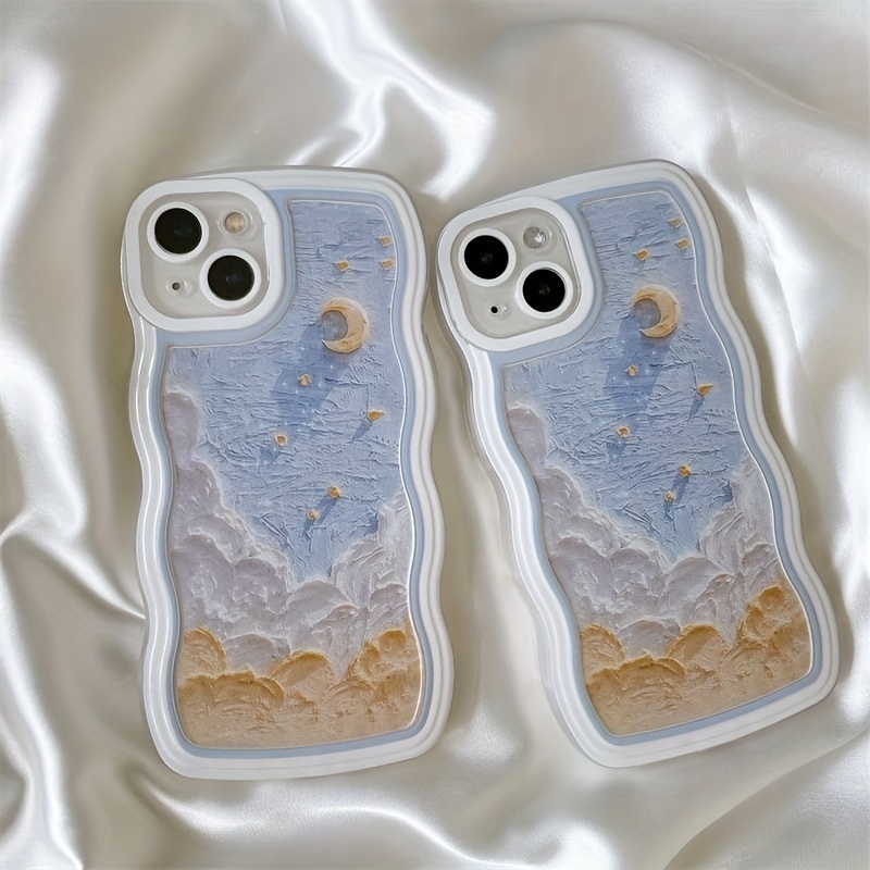 Vintage Oil Painting Scenery Art Cover Case For Apple iPhone 13 Pro Max  Mini SE 7 8 12 11 Xr Xs