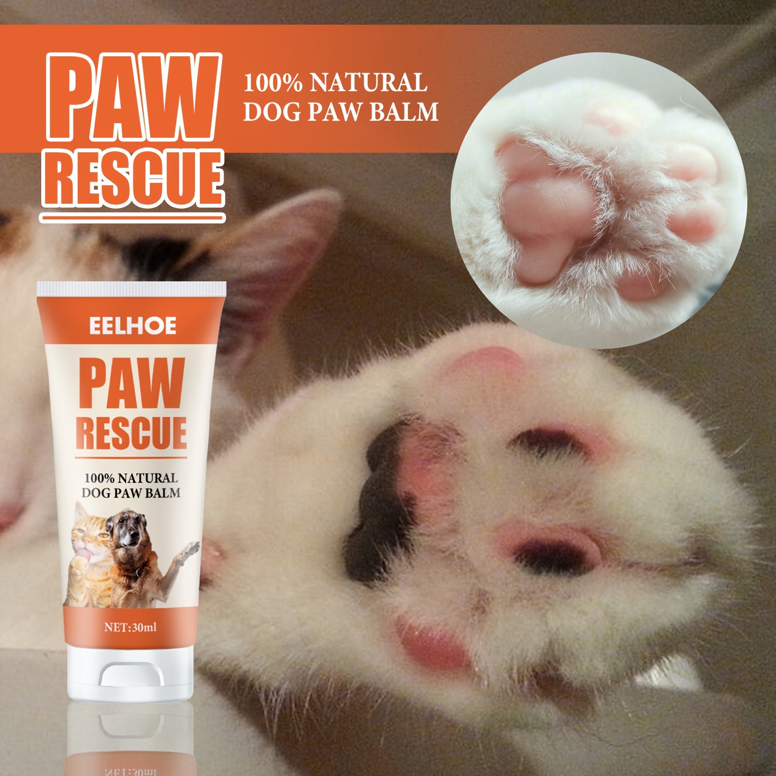 1pc Pet Paw Cleaner For Dogs And Cats, Deep Cleaning Paw Pads And Footpads  Care Product