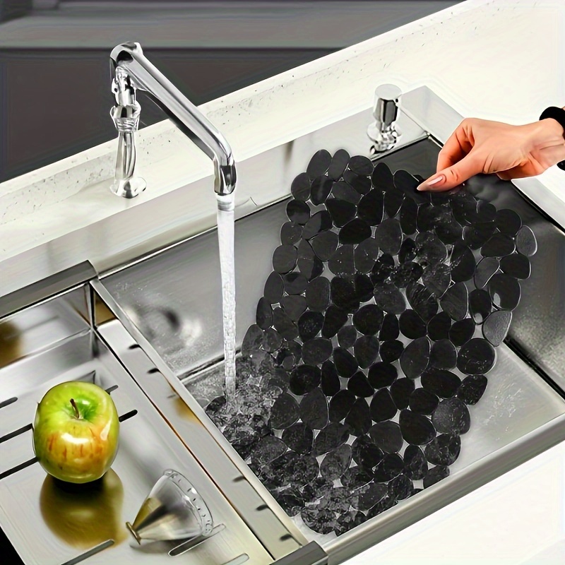 Rubber Sink Mat, Drying Pad, Waterproof And Flexible Under Sink Liner,  Under Sink Liner For Kitchen Bathroom And Laundry, Water Control Mat,  Kitchen Supplies - Temu