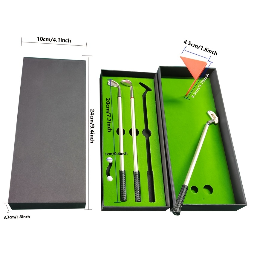 Golf Gift Golf Club Pen Set Novelty Golf Gifts with Putting Green Cool  Desktop Golf Game - Z1125 - IdeaStage Promotional Products