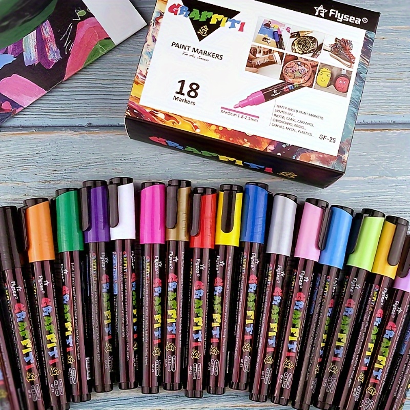 7pcs Japan Uni Paint Pen Px-30 Thick Head Painting Graffiti Pen Seven  Colors Optional Not Easy To Fall Off The Paint - Paint Markers - AliExpress
