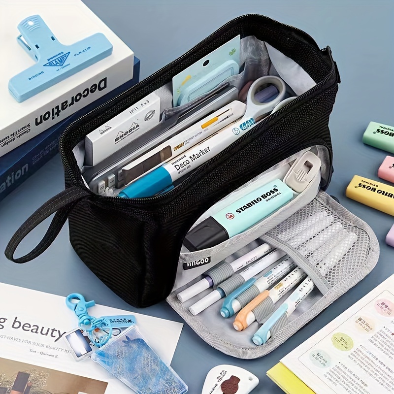 Korean Cute Pencil Case School Supplies Kawaii Stationary Papeleria  Aesthetic Pencil Bag For Girls Student Kids