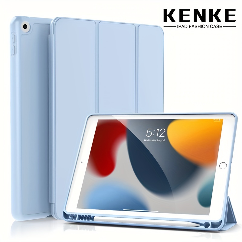 Funda Con Tapa Smart Y Slot Para Lapiz Para iPad 10.2 (7/8)