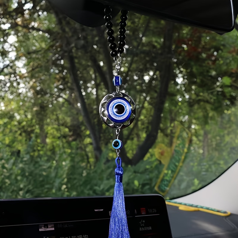 Lucky Evil Eye Car Hängendes Ornament Blaues Harz Austria