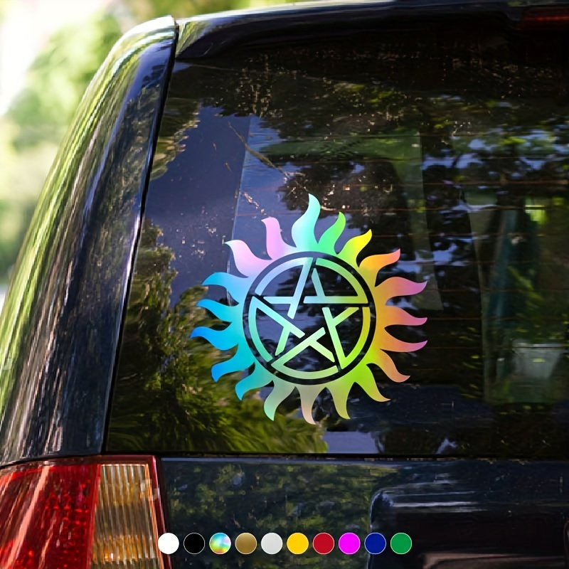 Supernatural Vinyl Decal Sticker Anti-Possession Symbol Sam Dean Winchester  Car