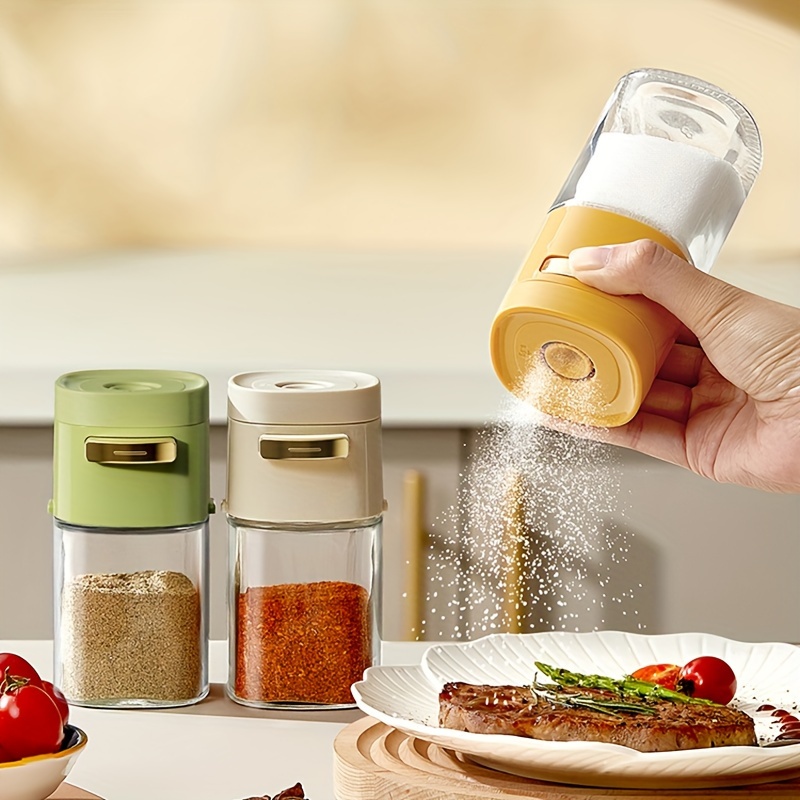 Kitchen Organizer Set Pepper Salt And Sugar Shakers With - Temu