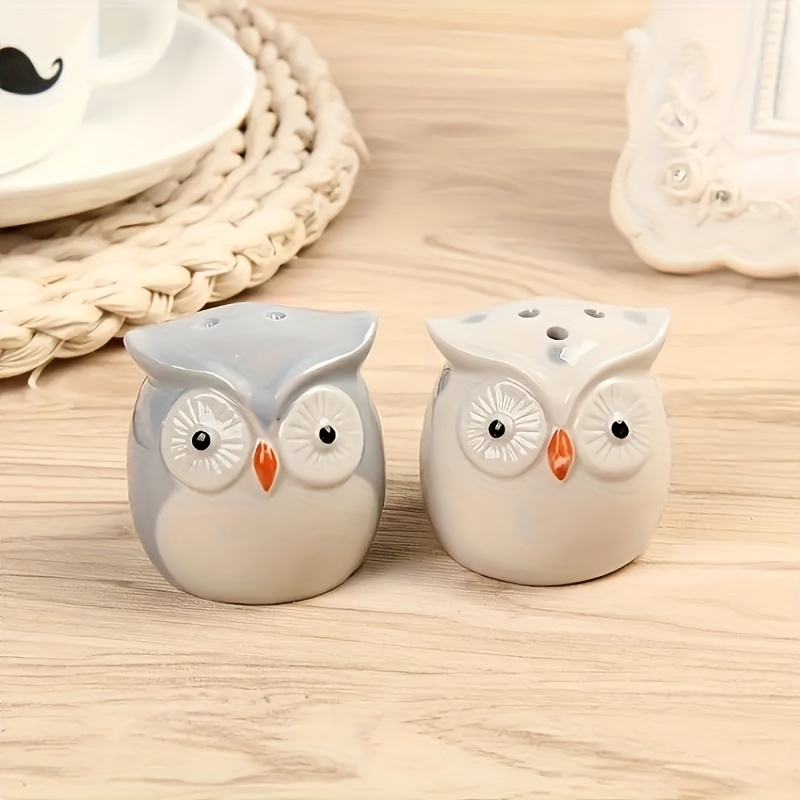 Salt And Pepper Shakers Set, Cute Salt And Pepper Jarfor Modern