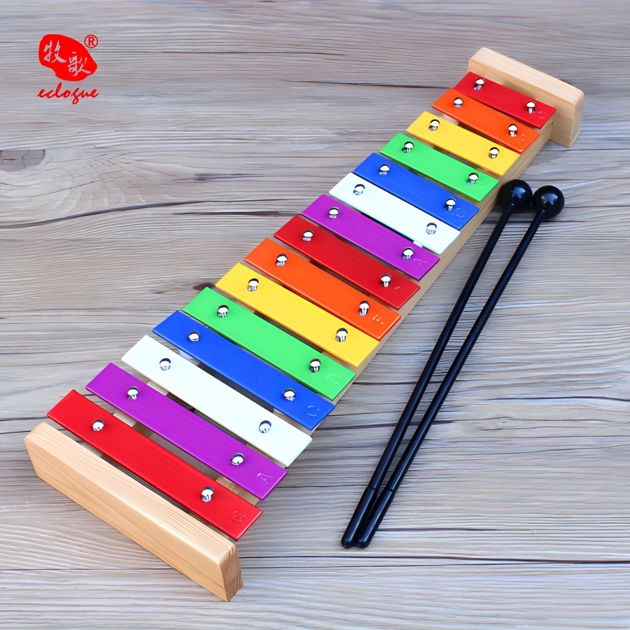 Professional 30 Note Glockenspiel Xylophone Bell Kit Percussion Instrument  with Carrying Bag Drum Sticks for Adult Kids - AliExpress