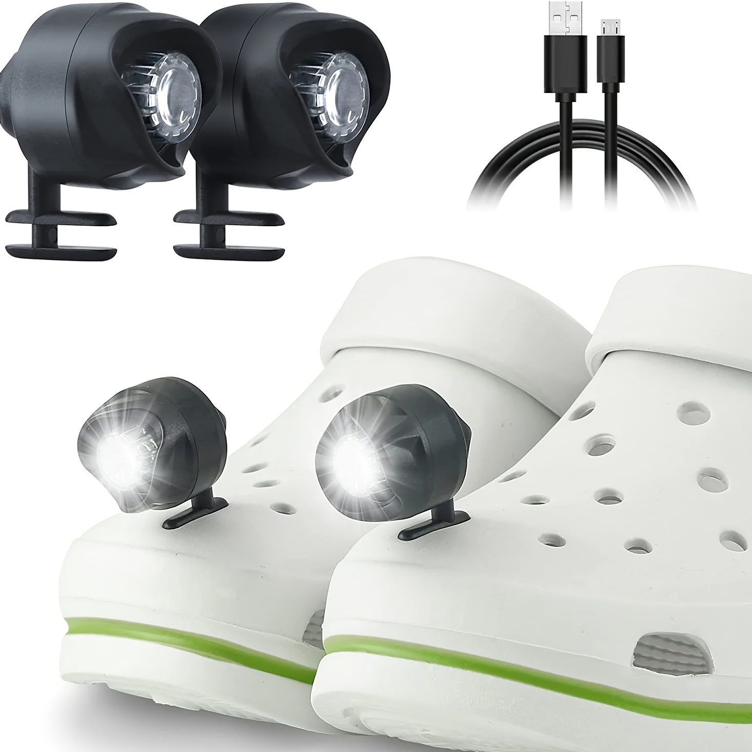 Croc Lights For Shoes - Temu