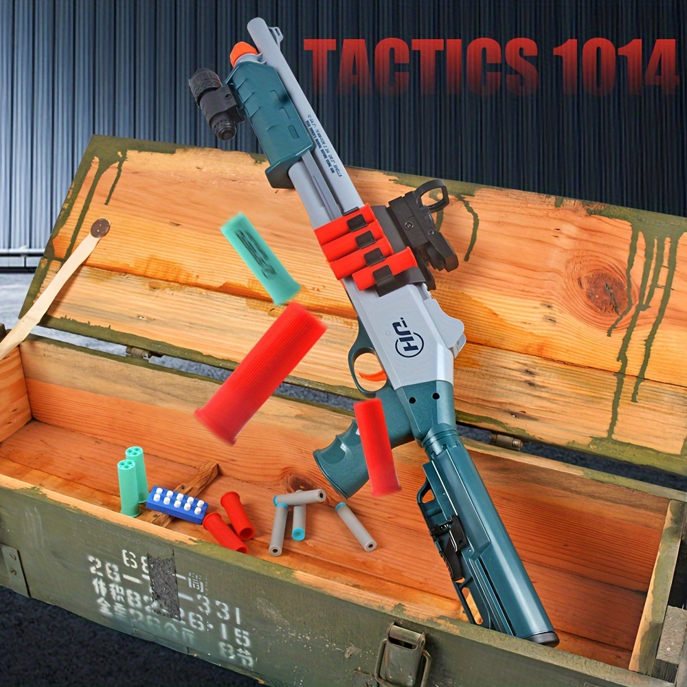 Pistola de juguete de bala suave para niños, juguete de escopeta de  pulverización, regalo para niños, M870 - AliExpress