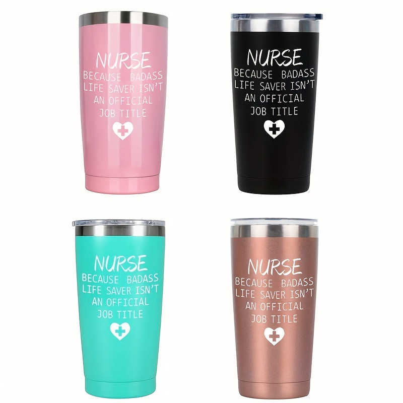 Personalized glass nurse tumbler, labor and delivery nurse tumbler, nurse  graduation gift, nursing student tumbler, nurse coffee mug, icu