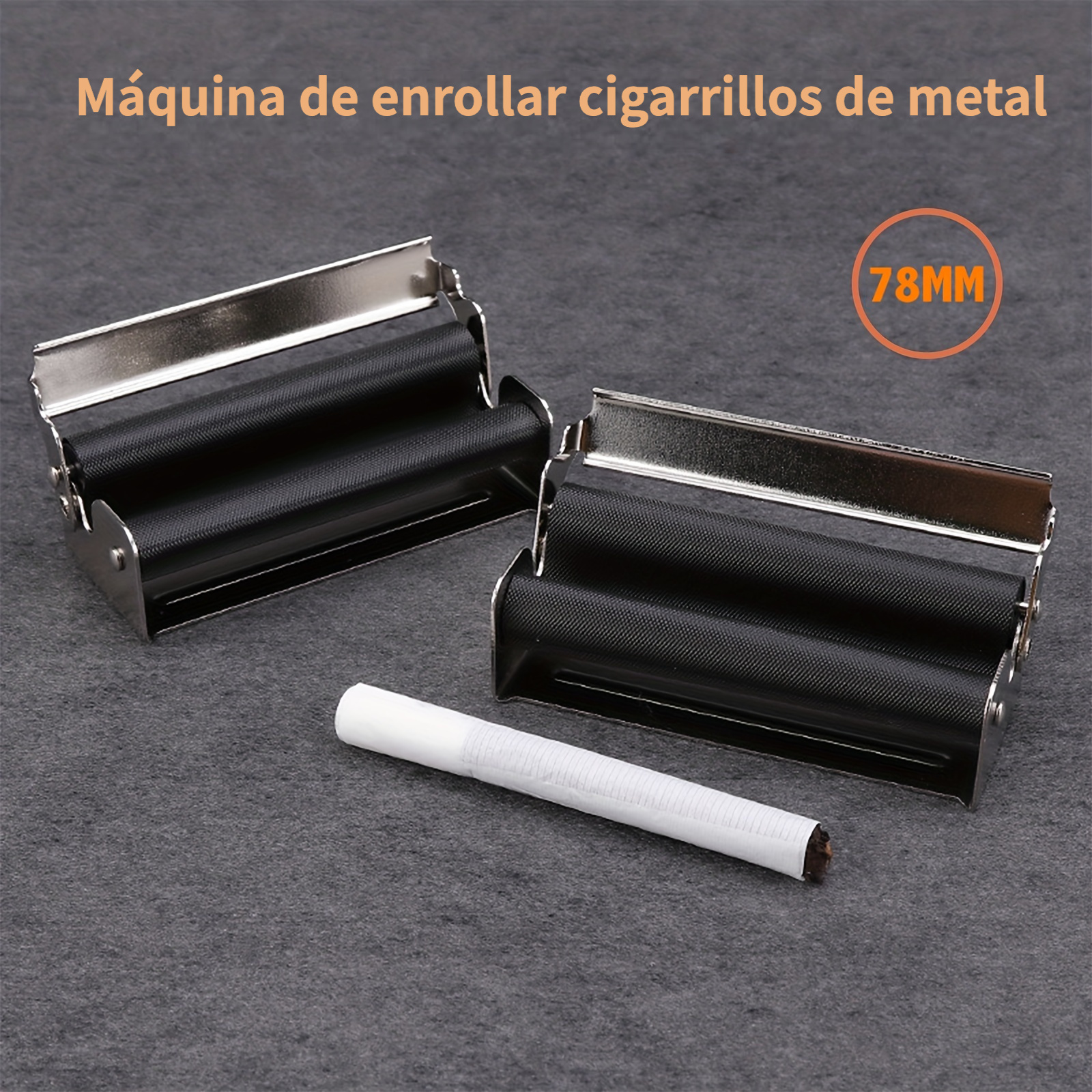 Maquina manual de liar cigarros liadora de tabaco aleacion de zinc