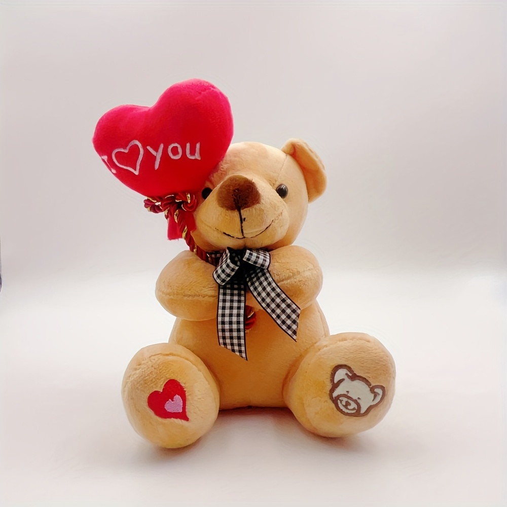 Plushland Soft Plush Teddy Bear Keychain with Tee