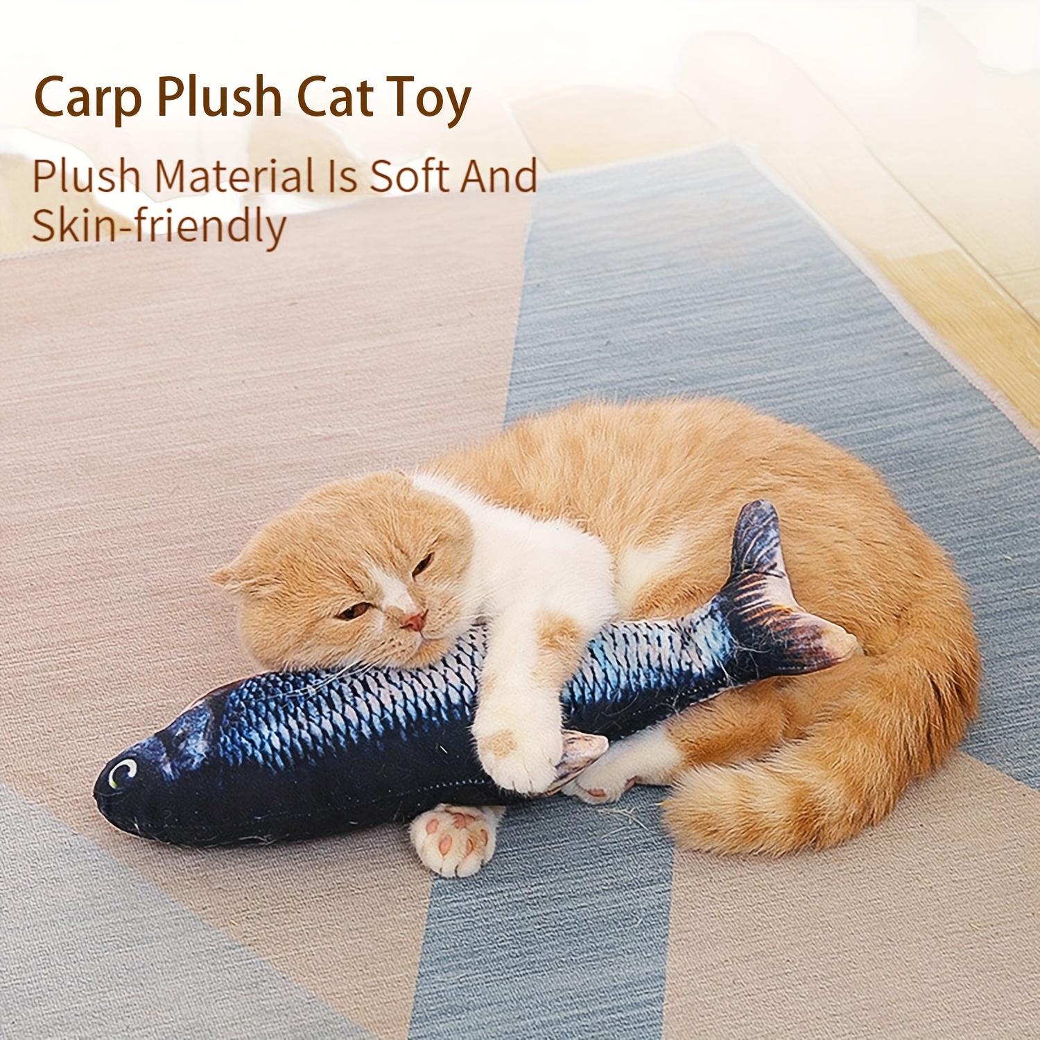 Electric Floppy Fish Cat Toy Japanese Market Packaging, Moving Cat Kicker Fish  Toy, Realistic Flopping Fish Dog Toy, Plush Interactive Cat Toy For Indoor  Cats, Wiggle Fish Toys Gift - Temu