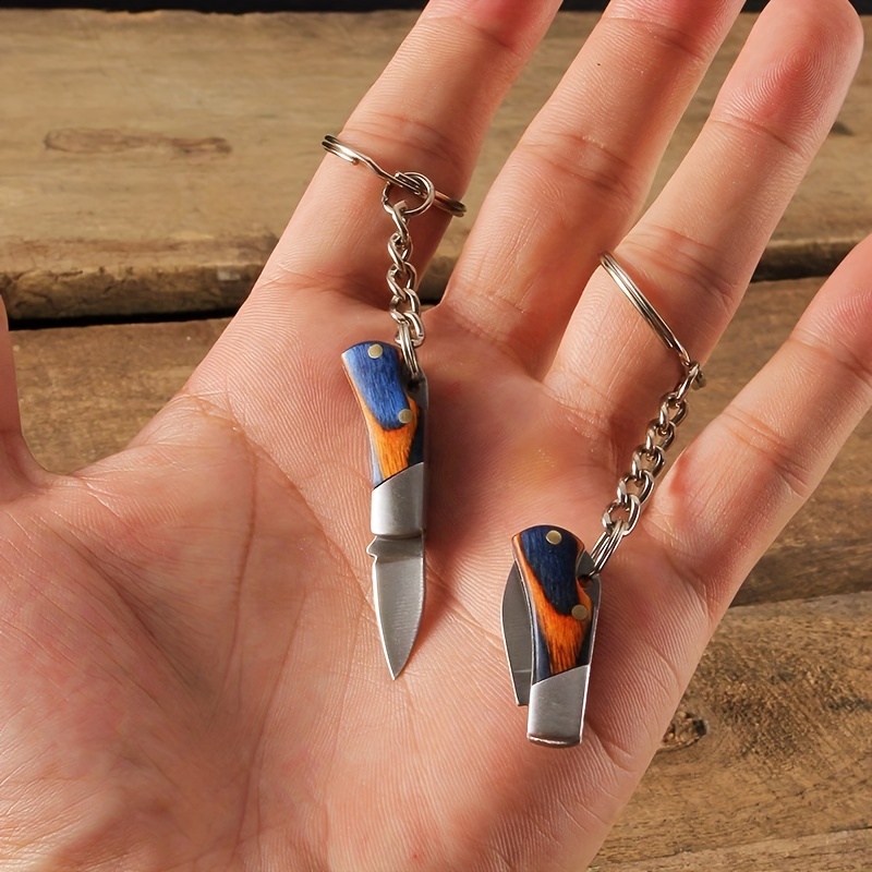 Multifunktions-Schlüssel-Klappmesser Feld Überleben Mini-Messer Portable  Express Schlüsselanhänger Obstmesser Männer und Frauen Weihnachtsgeschenk