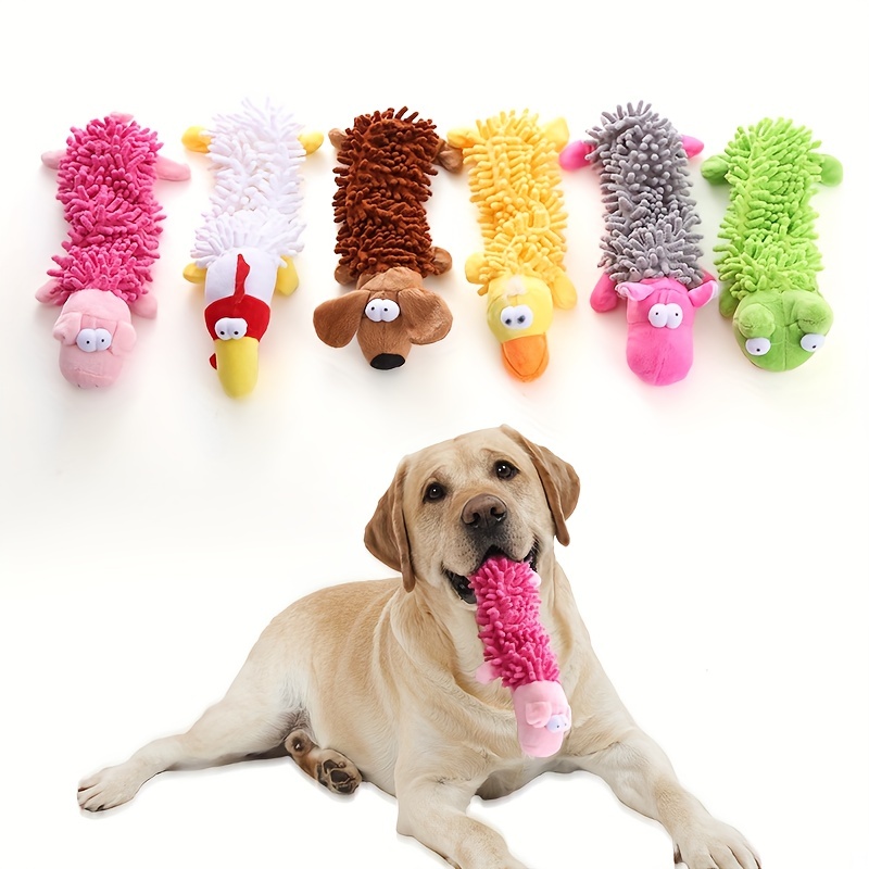Interactive Pig Shaped Dog Chew Toy With Squeaker Mini Latex - Temu