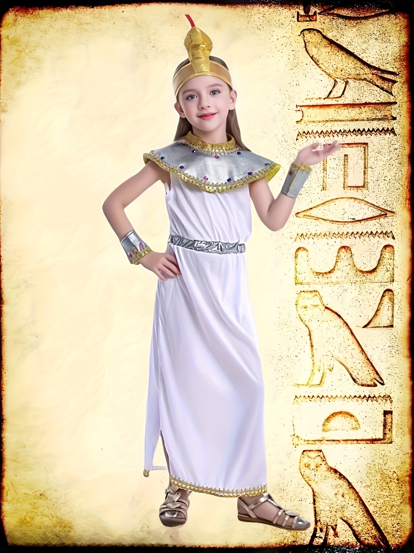 Disfraz de talla grande Mujeres Ropa egipcia antigua Cosplay de fiesta de  Halloween para adultos Egipto Reina Faraón egipcio Rey de Egipto