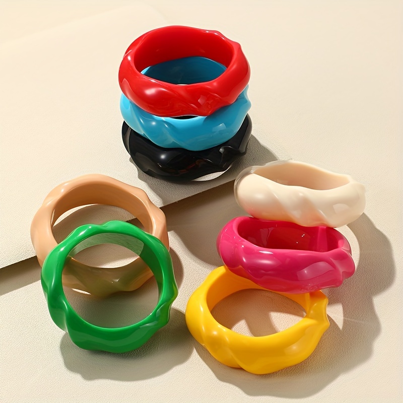 Vintage plastic clearance bangle bracelets