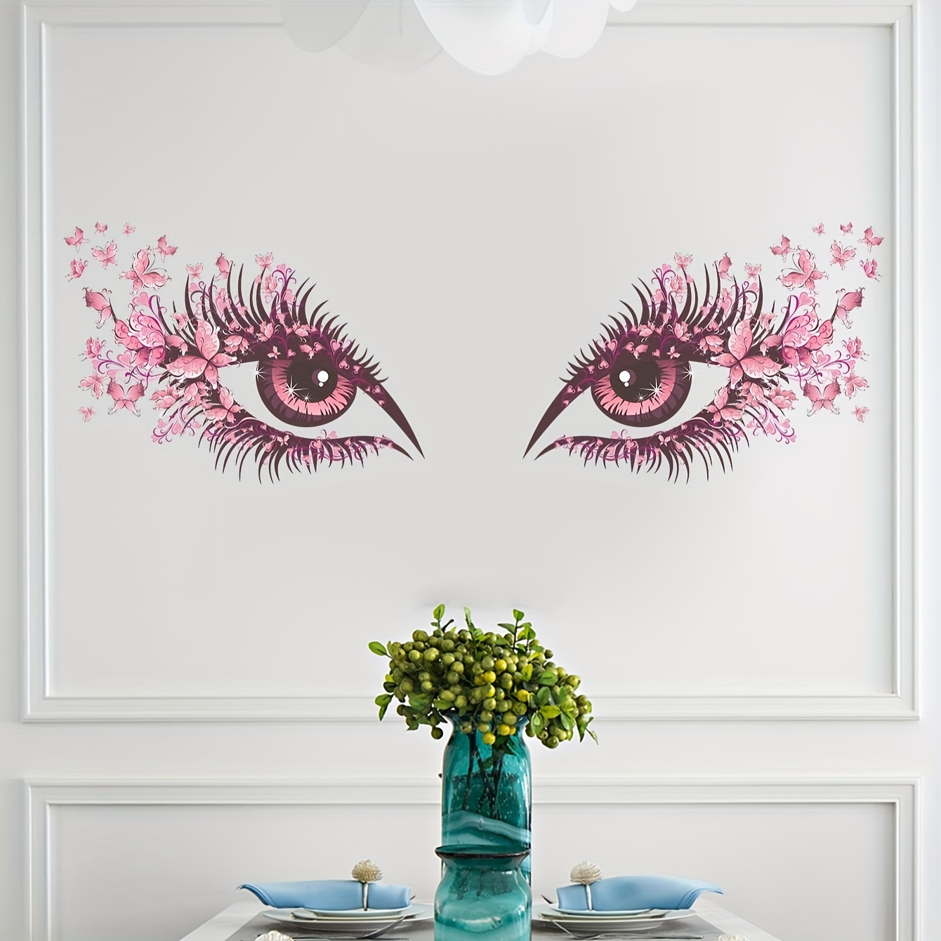 Lash Room Sign Vinyl Wall Sticker Eyelash Studio Beauty - Temu