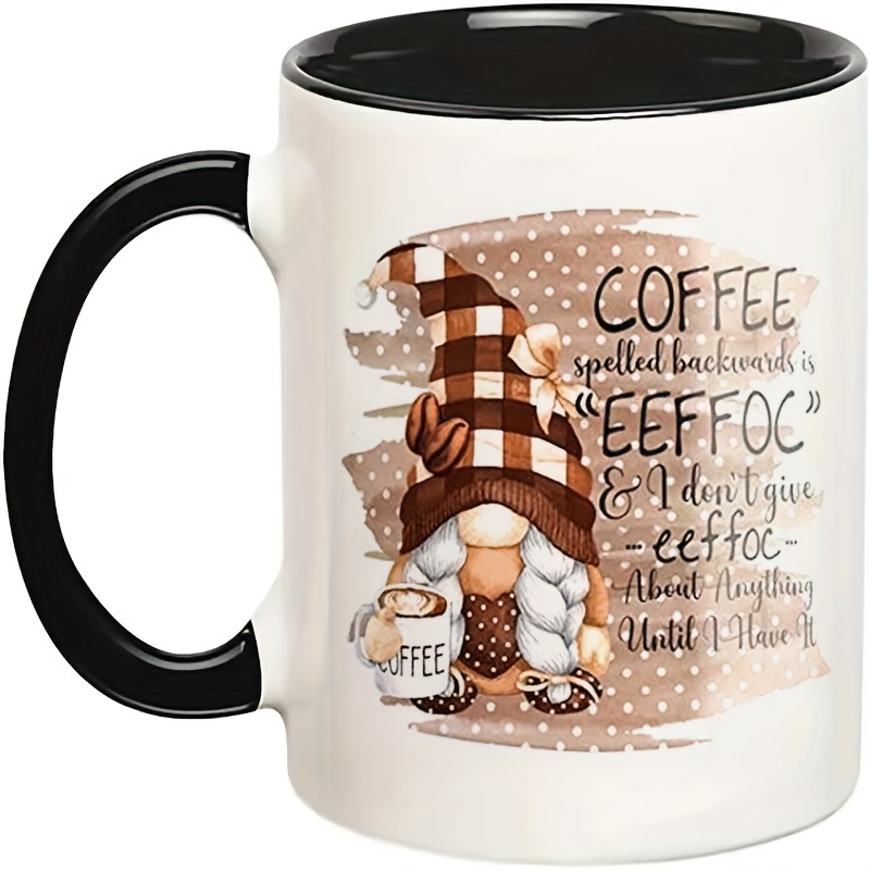 Vintage Style Coffee Gnomes Lover Tumbler Personalized, Coffee  Lover Gift, Coffee Gnomes Tumbler With Lid And Straw, Coffee Gnomes Tumbler  Cup With Name: Tumblers & Water Glasses
