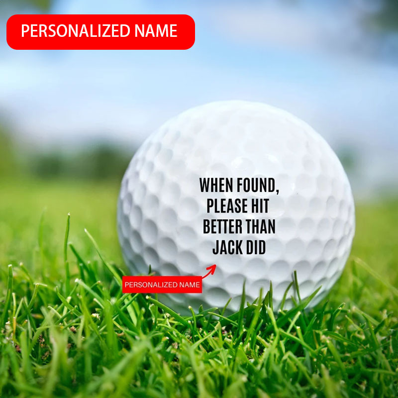 Funny Golf Gift, Personalized Golf Gifts for Men, Golf Ball Bag