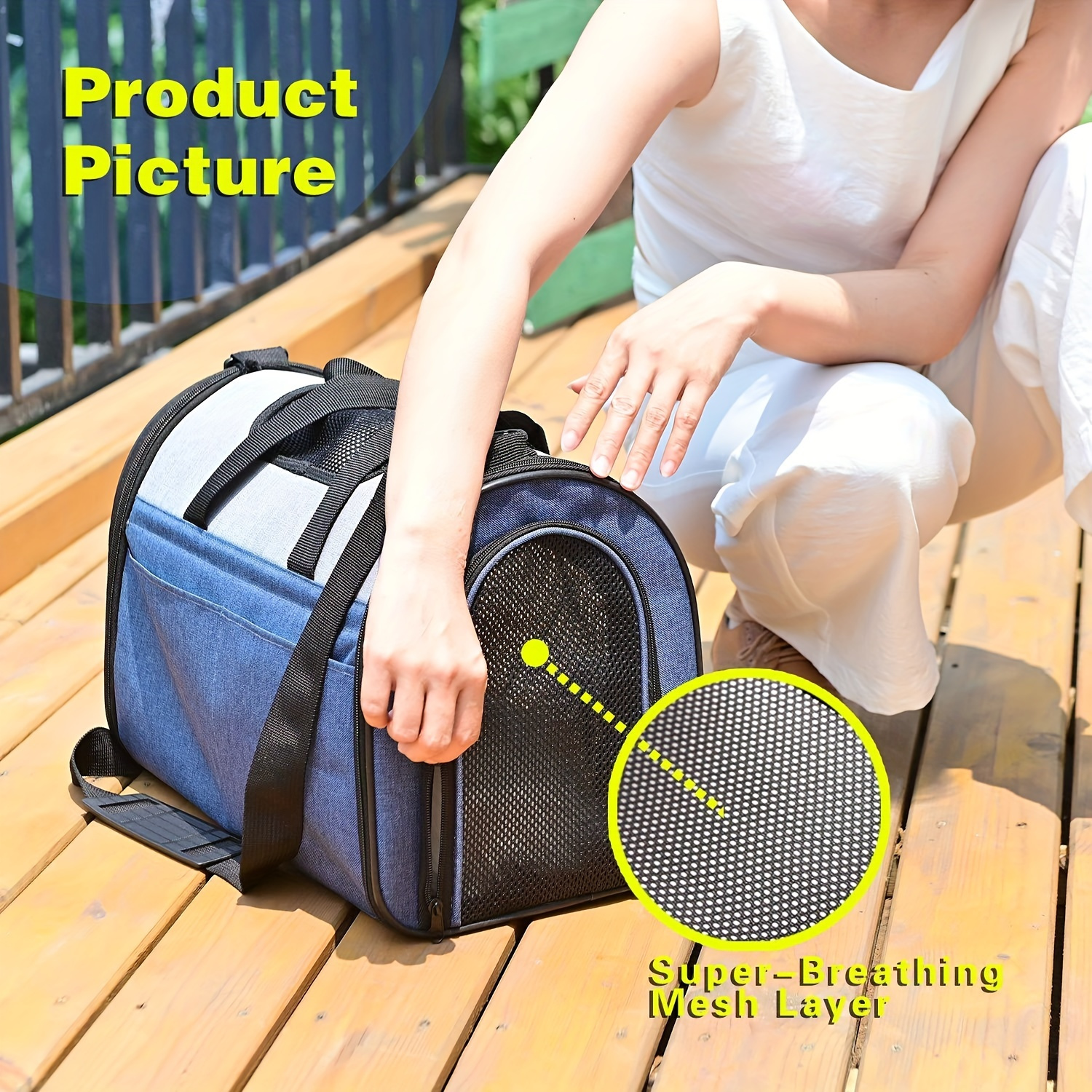 Pro Type Large Dog Carrier Pet Travel Bag Soft Pet Carrier - Temu